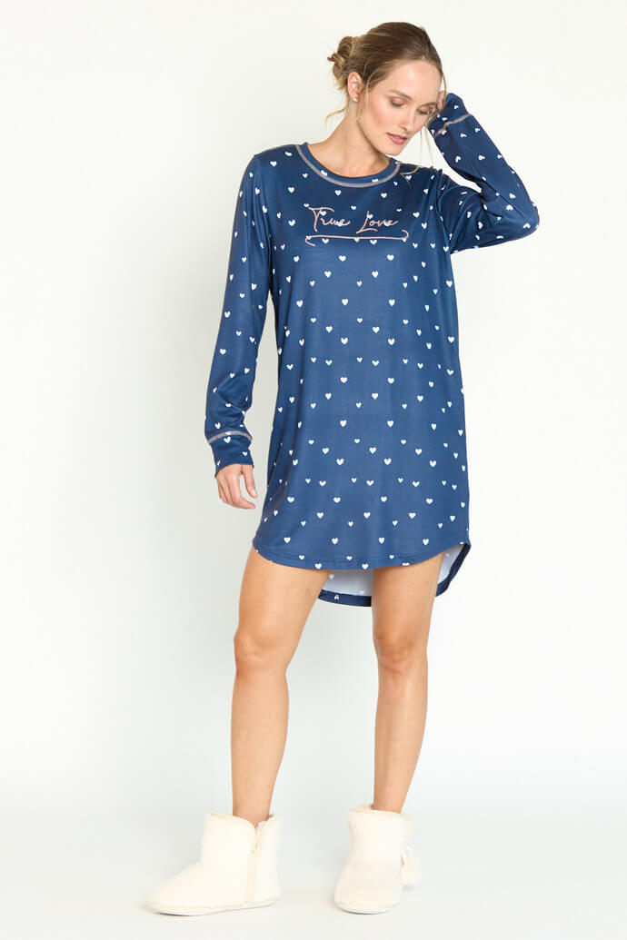 Camisa Capri Azul Barbizon