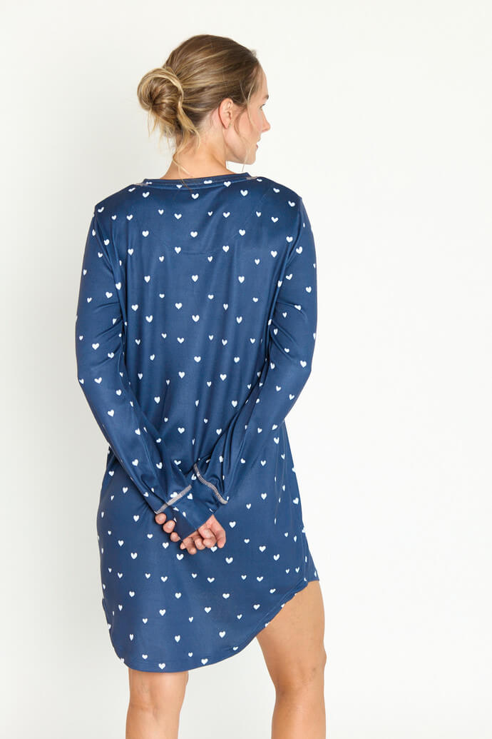 Camisa Capri Azul Barbizon