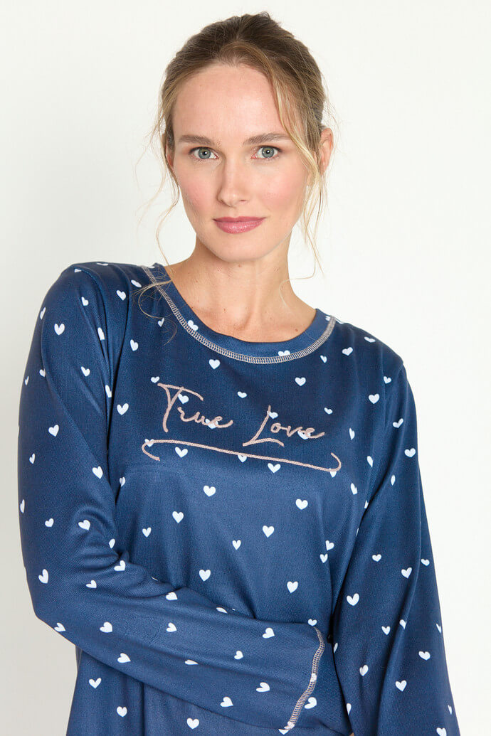 Camisa Capri Azul Barbizon