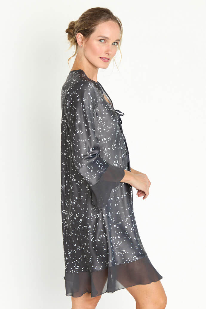Camisola Sesgo Charcoal Estampado