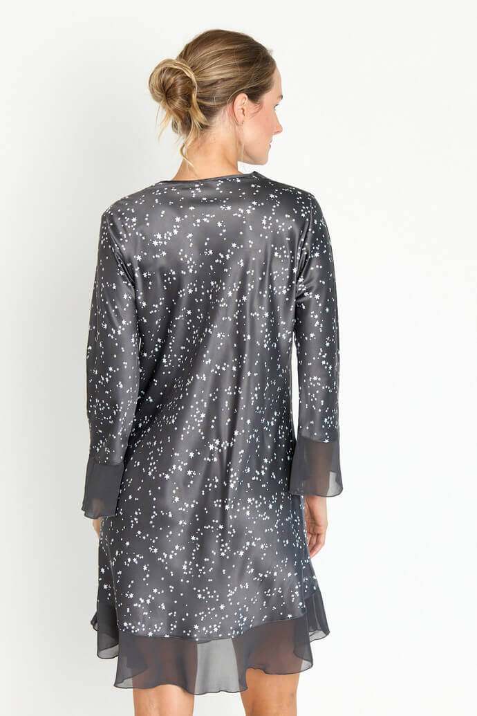 Camisola Sesgo Charcoal Estampado