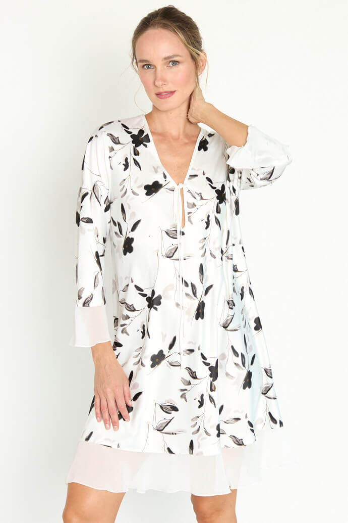Camisola Sesgo Ivory de satén