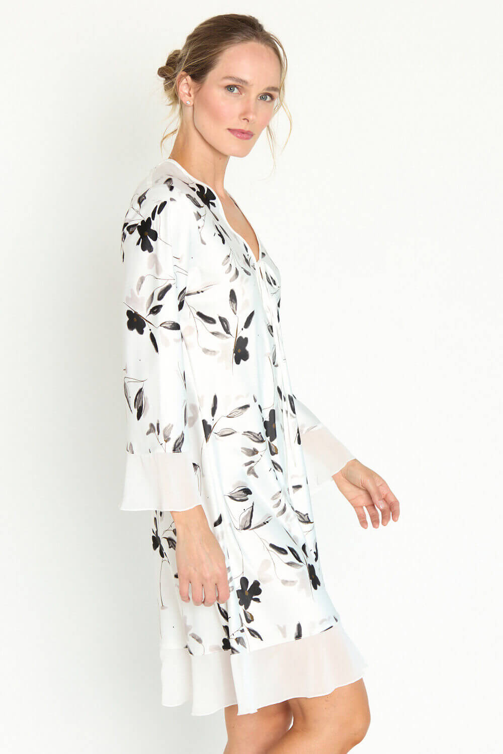 Camisola Sesgo Ivory de satén