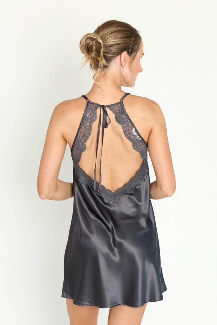 Mini Rita Lace Charcoal